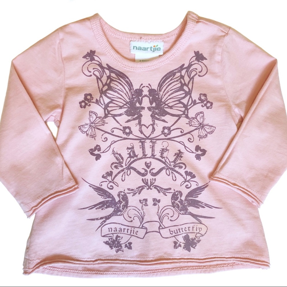 Naartjie Fairy Butterfly Long Sleeve